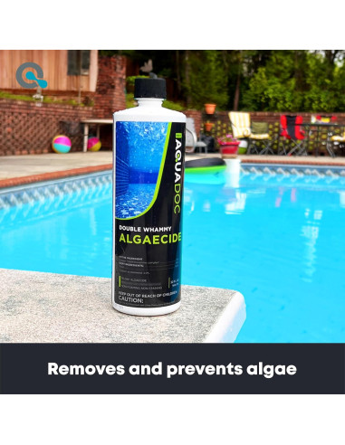 Algaecida de Cobre AquaDoc 32oz - 90 Días Sin Algas