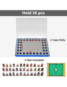 Caja de Almacenamiento Xuerdon para Mini Figuras - Azul 2