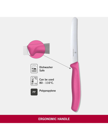 Cuchillo de Utilidad Victorinox Swiss Classic Rosa 10.92 cm
