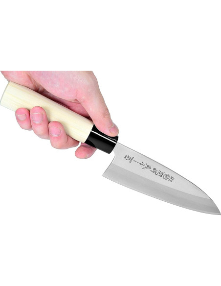 Cuchillo Deba JapanBargain 15.88 cm Acero Inoxidable Seki