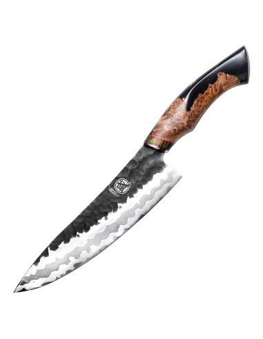 Cuchillo de Chef Gyuto 20.32 cm MITSUMOTO SAKARI Damasco