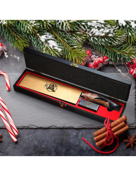 Cuchillo de Chef Gyuto 20.32 cm MITSUMOTO SAKARI Damasco