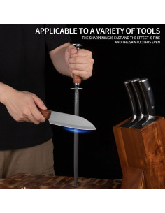 Afilador de Cuchillos ELephas Plus 30.48 cm Acero Alto Carbono 2