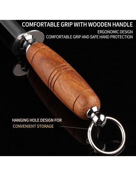 Afilador de Cuchillos ELephas Plus 30.48 cm Acero Alto Carbono