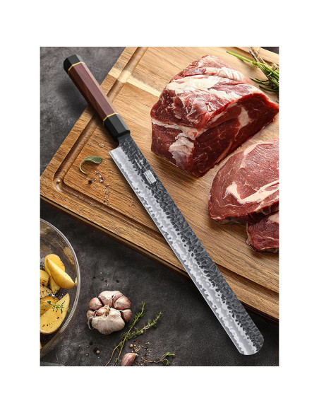 Cuchillo de Rebanar Brisket HOSHANHO 30 cm Acero Alto Carbono
