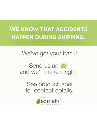 EZ Melts Vitamina A 5000 UI Disoluble Sin Azúcar 60 Tabletas