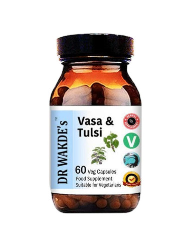 Cápsulas Veganas de Vasa y Tulsi DR WAKDE - 60 Unidades