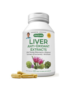 ANDREW LESSMAN Extractos Antioxidantes Hígado 60 Cápsulas