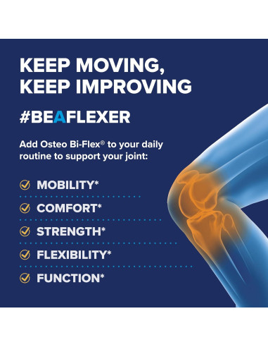 Osteo Bi-Flex Triple Fuerza Suplemento Articular 120 Tabletas