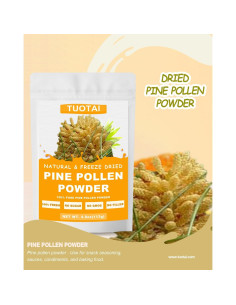 Polvo de Polen de Pino TUOTAI 100% Natural 113g 2