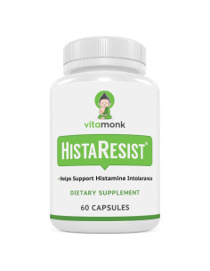 Suplemento HistaResist VitaMonk 60 Cápsulas - Bloqueador Histamina