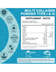 Péptidos de Colágeno Marino DRFOSTER en Polvo 35 Porciones 2