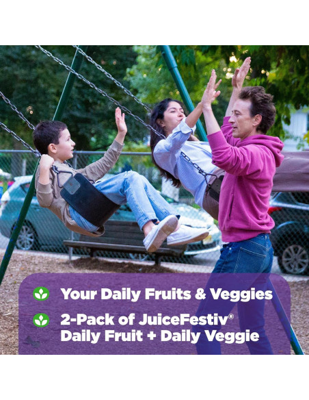 Natrol JuiceFestiv Suplemento de Frutas y Verduras 90 Cápsulas