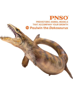 Modelo de Dinosaurio Paulwun El Dakosaurus PNSO 11.4 cm 2