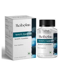 Acetil L-Carnitina 1000 mg Fido Pharma 120 Cápsulas Vegetales