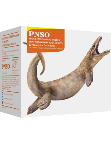 Modelo de Dinosaurio Paulwun El Dakosaurus PNSO 11.4 cm