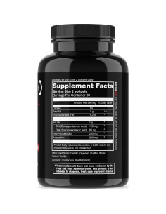 Suplemento Omega 3 Aceite de Kril Jocko Fuel 1000mg 60 Cápsulas 2