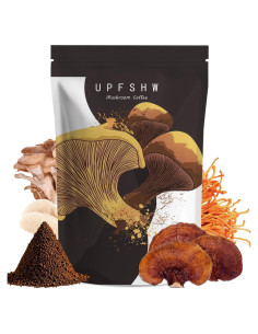 Café Instantáneo Orgánico de Champiñones UPFSHW 30 Porciones