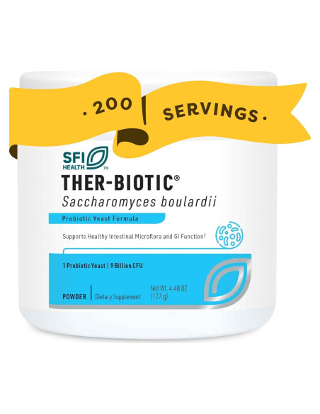 Klaire Labs Polvo Probiotico Saccharomyces Boulardii 127g