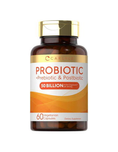 Cápsulas Probioticas Carlyle 50 Mil Millones CFU 60 Unidades
