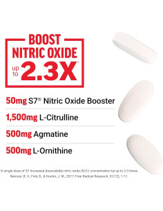Force Factor Score! Suplemento Óxido Nítrico 120 Tabletas 2