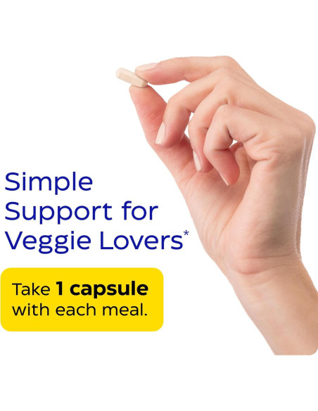 Enzymedica BeanAssist Enzima Digestiva Alpha Galactosidase 30 Cápsulas