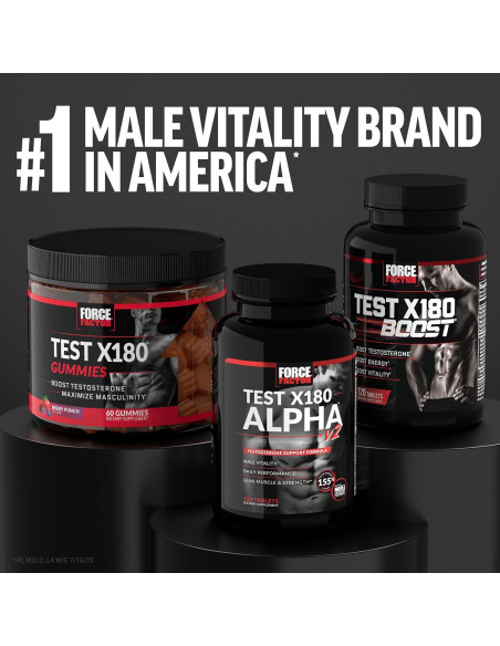 Force Factor Score! Suplemento Óxido Nítrico 120 Tabletas