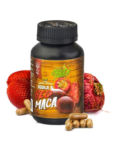 Aguaje con Maca Roja Energy Green - 120 Cápsulas 1000mg