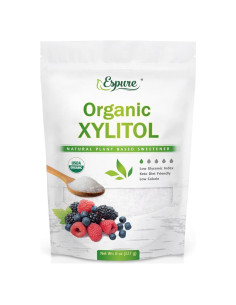 Xilitol Orgánico 226.8g - Edulcorante Natural Keto USDA