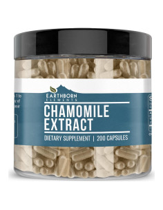 Extracto de Manzanilla Earthborn Elements 200 Cápsulas Puro
