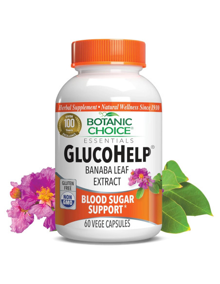 Extracto de Hoja de Banaba Botanic Choice 60 Cápsulas Vegetarianas