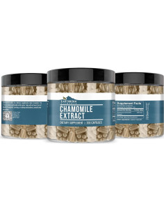 Extracto de Manzanilla Earthborn Elements 200 Cápsulas Puro 2