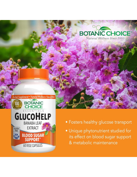 Extracto de Hoja de Banaba Botanic Choice 60 Cápsulas Vegetarianas