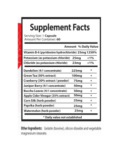 Pilas de Agua Fuera Herbal 85g - Diurético Natural 2