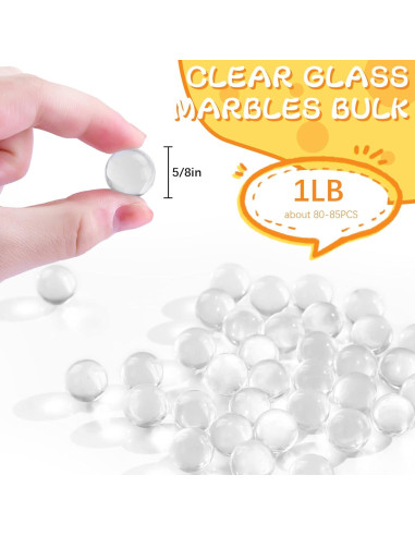 Canicas de Vidrio FUTUREPLUSX 1.5 Tazas Decorativas