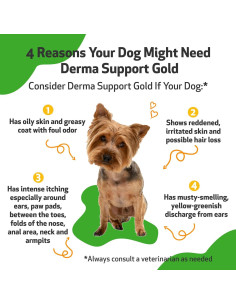 Suplemento Herbal Pet Wellbeing Derma Support Gold 59 ml 2