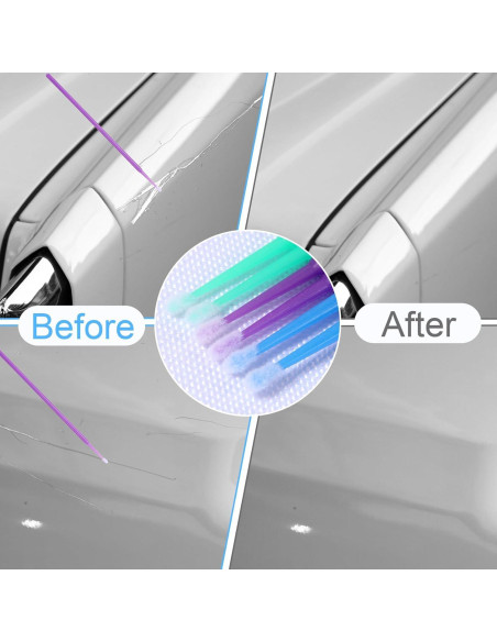 300 Microcepillos Aplicadores Classicseali para Retoque Automotriz