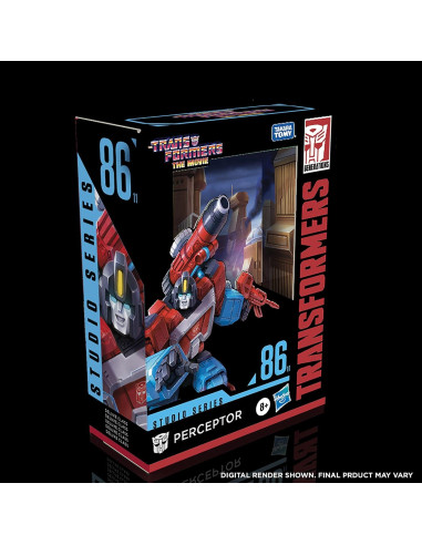 Figura de Acción Perceptor Transformers Studio 86 Deluxe 11.43 cm