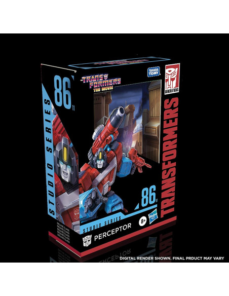 Figura de Acción Perceptor Transformers Studio 86 Deluxe 11.43 cm