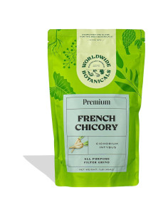 Raíz de Achicoria Francesa Worldwide Botanicals 0.45kg - Sin Cafeína