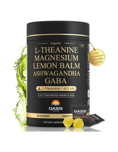 Gomitas de L-Theanine 400mg OASIS FORCE - Relajación y Sueño