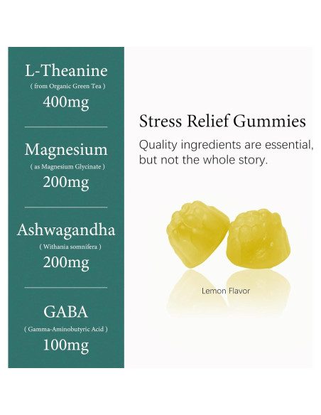 Gomitas de L-Theanine 400mg OASIS FORCE - Relajación y Sueño