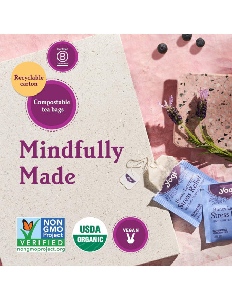 Paquete de Variedad de Tés Orgánicos Yogi - 96 Bolsitas