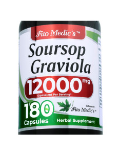 Cápsulas de Guanábana FITO MEDIC'S Lab 180 unidades 12000 mg