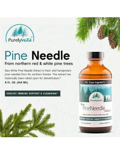 Extracto de Aguja de Pino Puramente Salvaje 240 ml - Dr. Cass Ingram 2