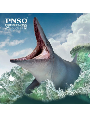 Modelo Prehistórico PNSO 57Evan Tylosaurus 25x12cm