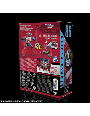 Figura de Acción Perceptor Transformers Studio 86 Deluxe 11.43 cm