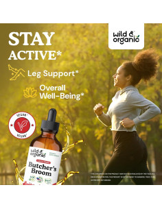 Tintura de Escoba de Butcher Silvestre y Orgánica 118.29 ml 2