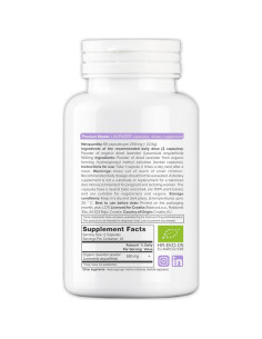 Cápsulas de Lavanda Orgánica Bobica - 90 Veganas para Relajación 2