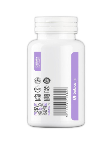 Cápsulas de Lavanda Orgánica Bobica - 90 Veganas para Relajación